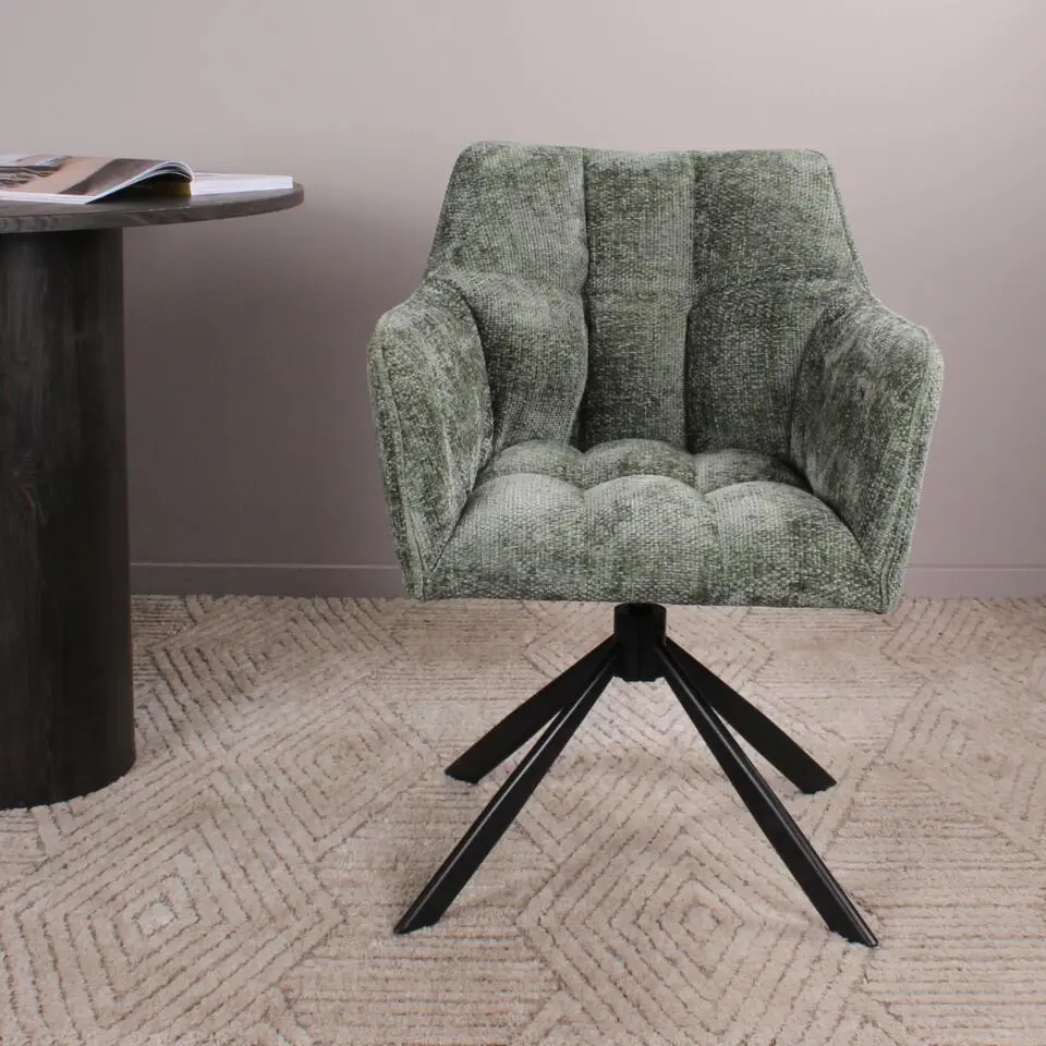 DS4U - Puck armstoel terugdraai - groen