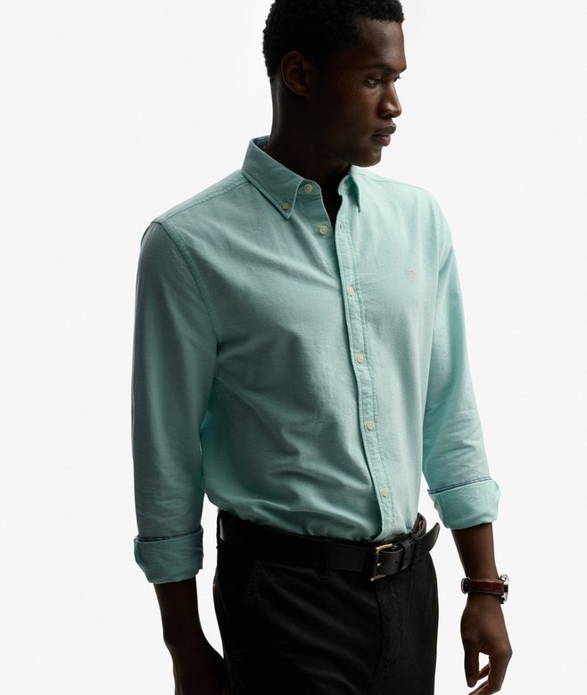Preppy Oxford Long Sleeve Shirt