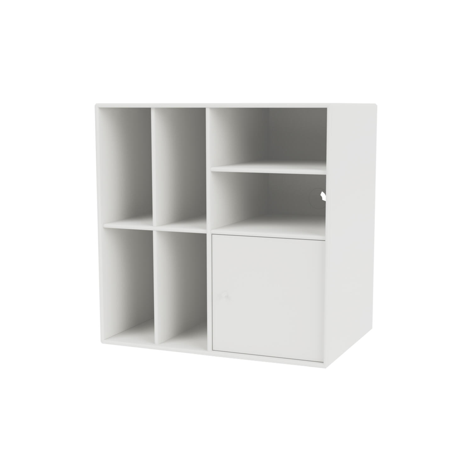 SPIN II reol til vinyler, 01 white