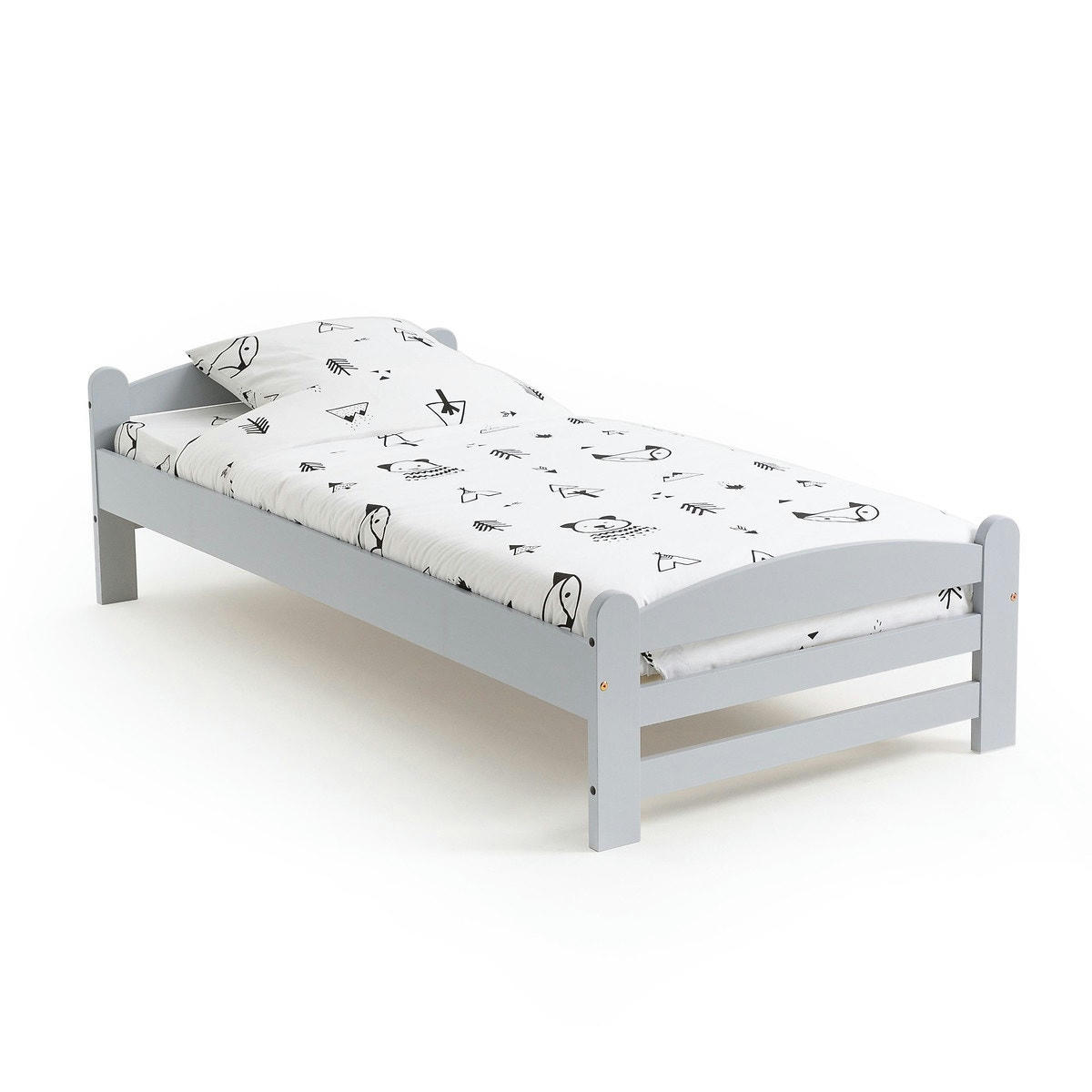 Lit en pin massif avec sommier, Loan