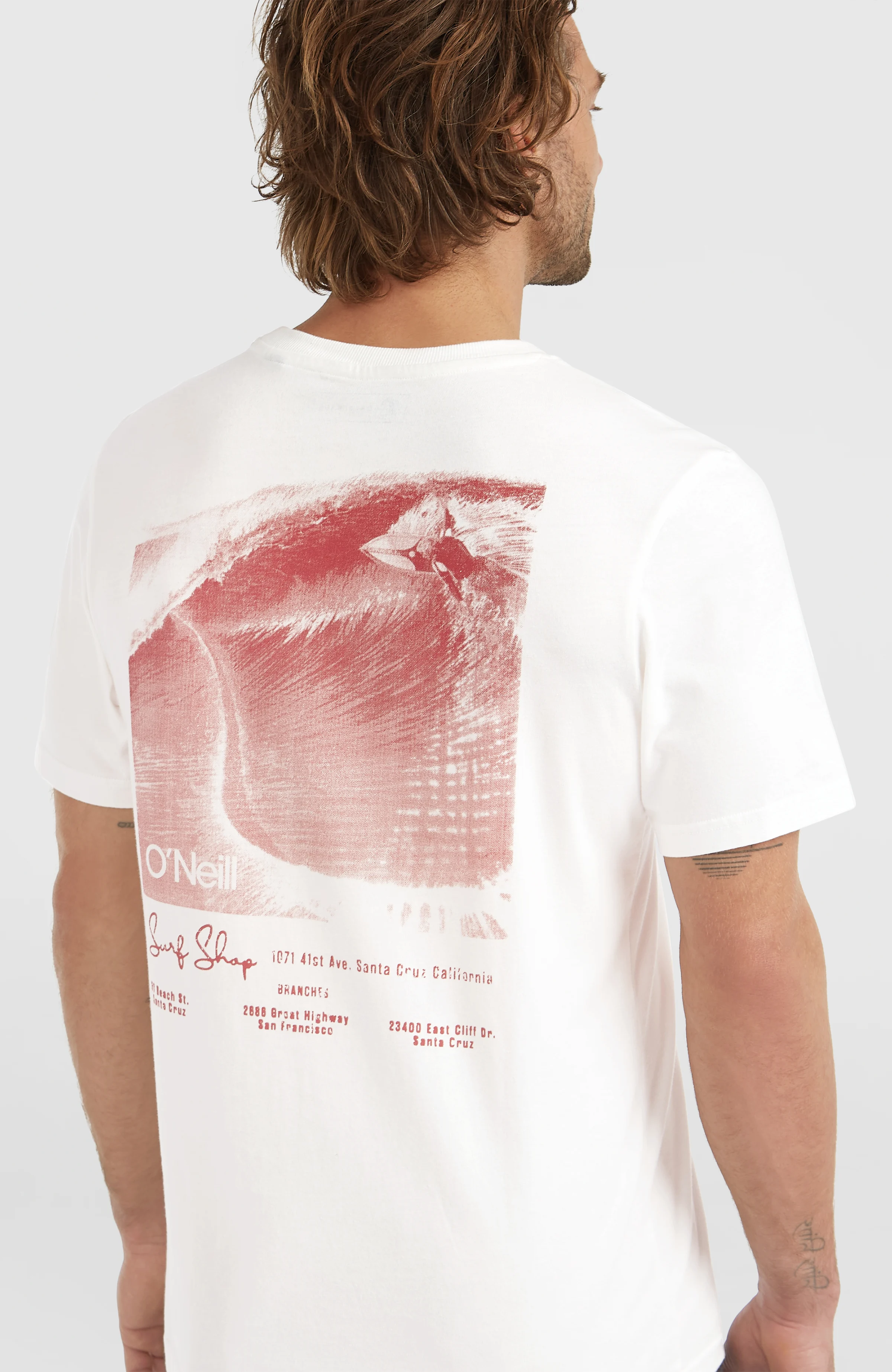 Heren O'Neill O'Riginals Back-Print T-shirt
