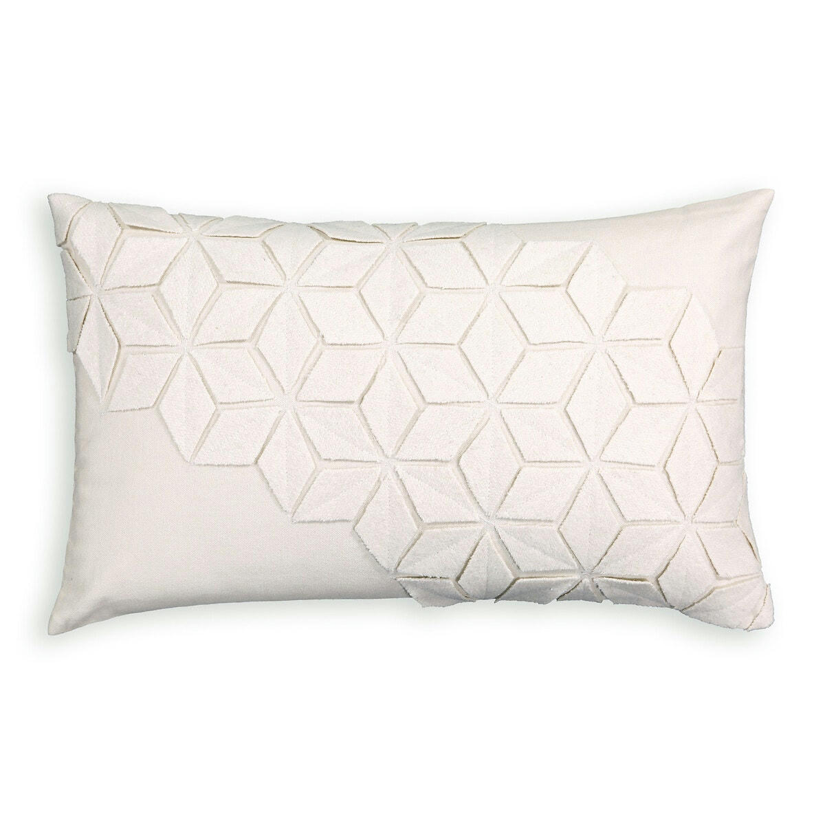 Housse de coussin coton et feutre de laine, Loubni