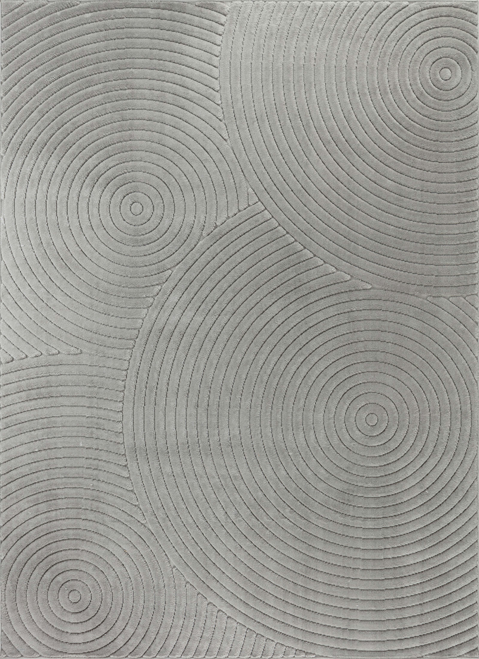 KOANA - Tapis d'Intérieur/d'Extérieur Hygge Gris 80x150