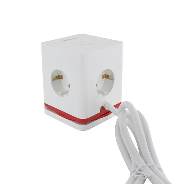 Multiprise 3 prises   4 USB Quick Charge Chacon