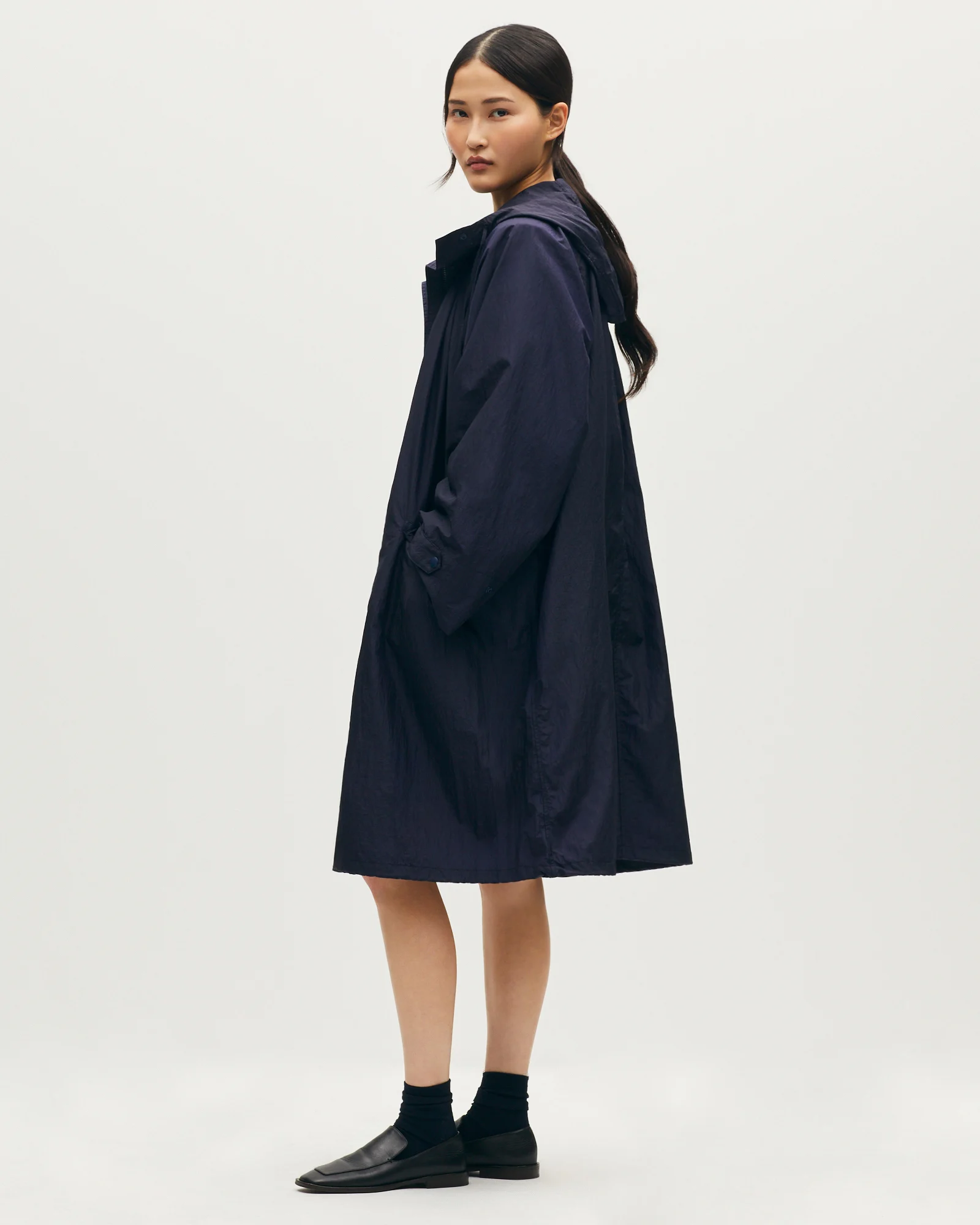 Parka ultra-légère en nylon déperlant