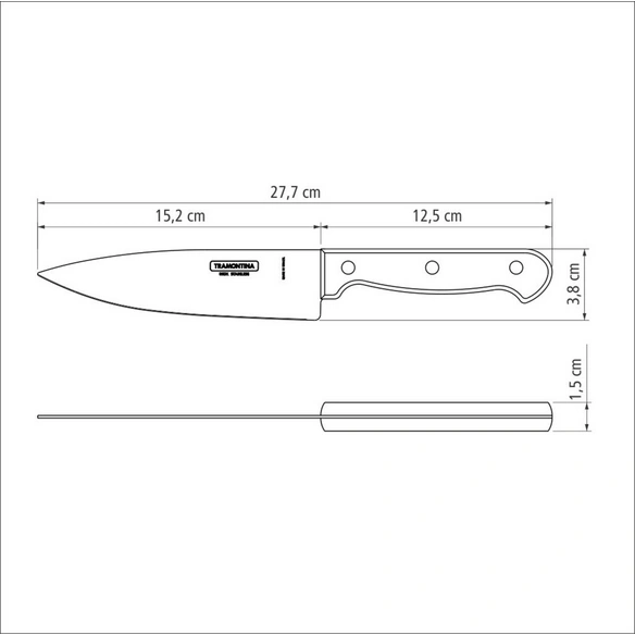 Messer »LANDHAUS«, Kochmesser, 27 cm
