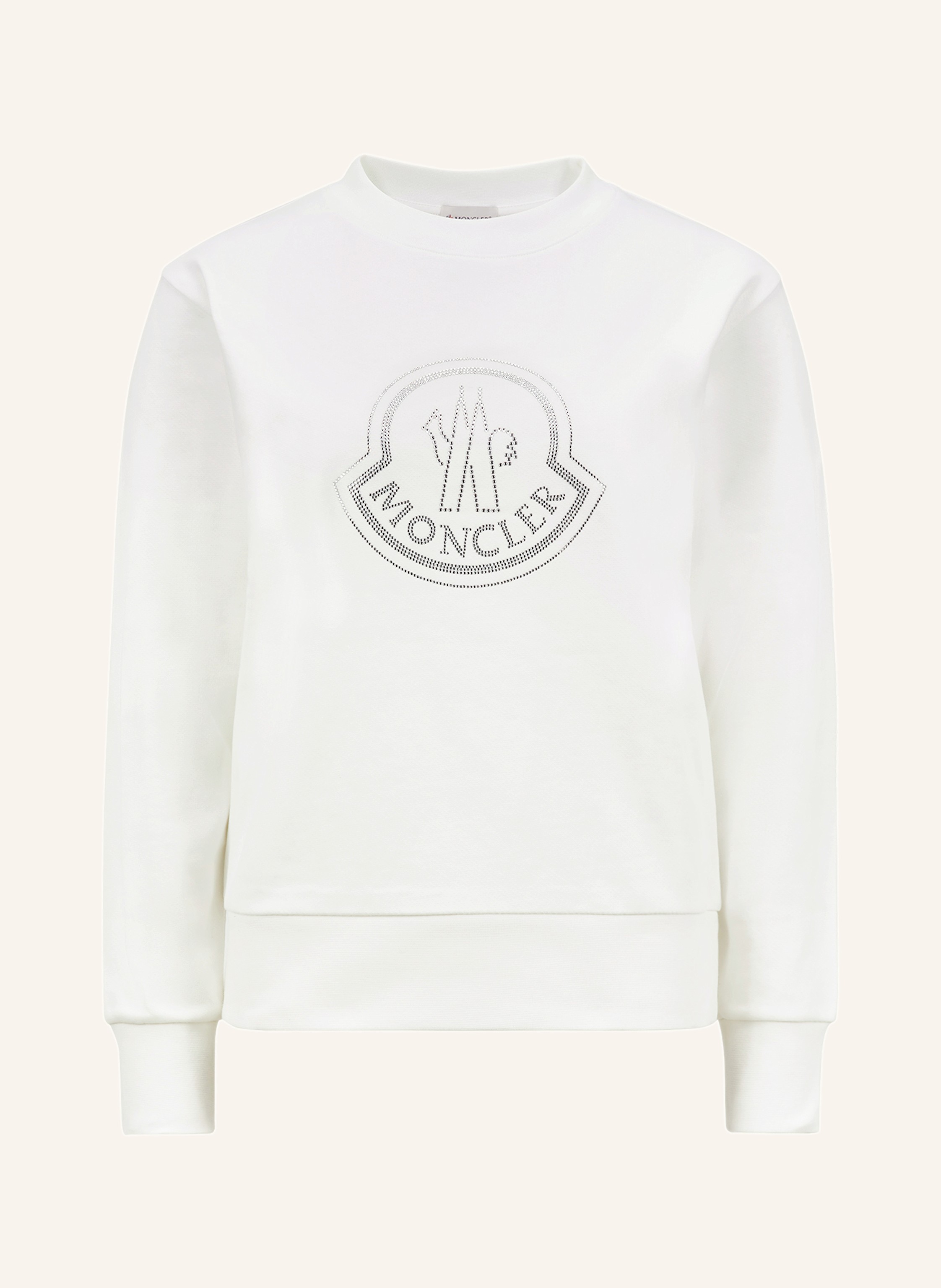 MONCLER Sweatshirt mit Schmucksteinen