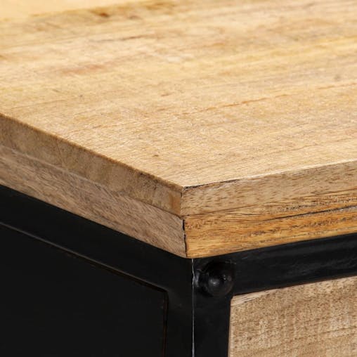 NNEVL Writing Table 110x50x76 cm Solid Mango Wood