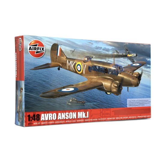 Airfix Avro Anson Mk.I Model Kit 1:48