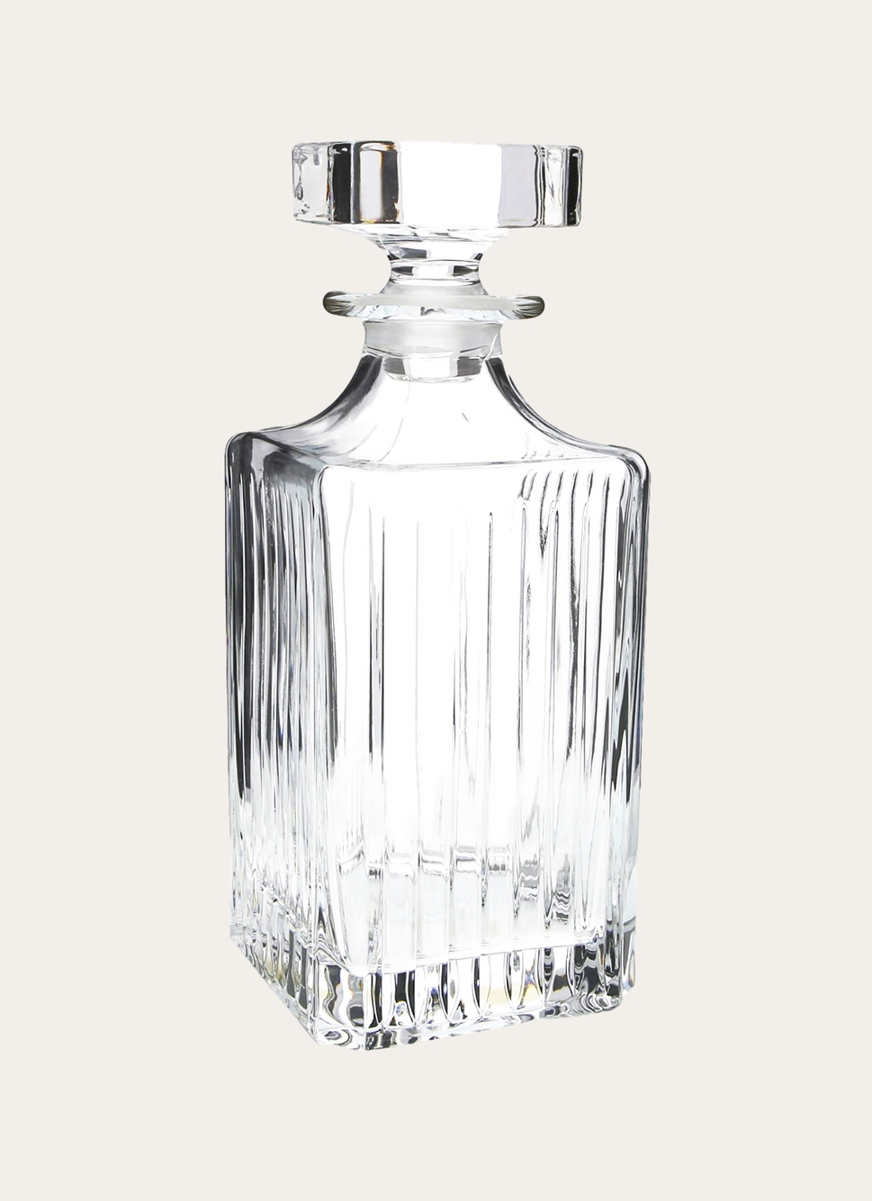CARAFE A WHISKY TRANSPARENT