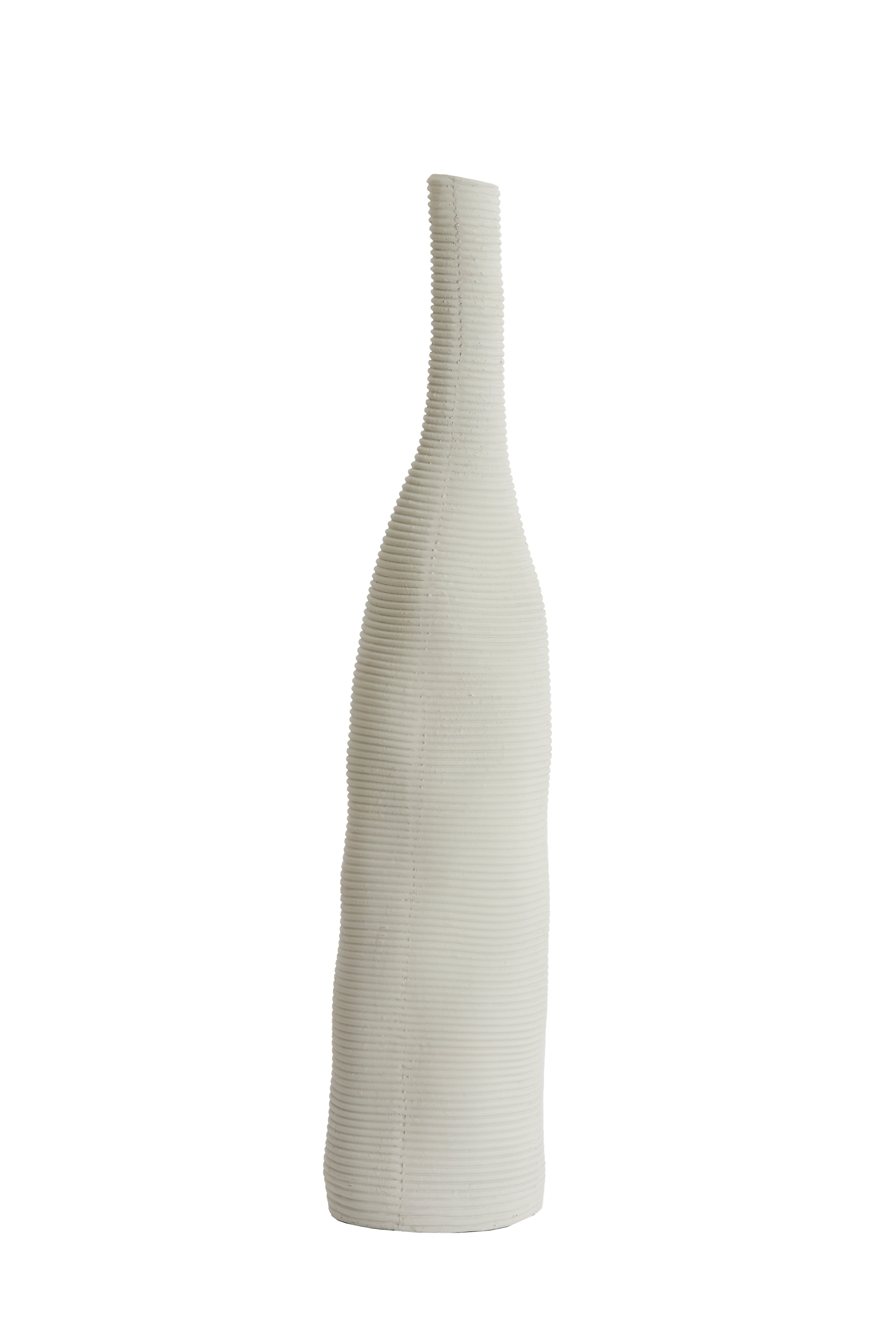 Light & Living vaas HAYE - Ø14.5x69.5cm - wit
