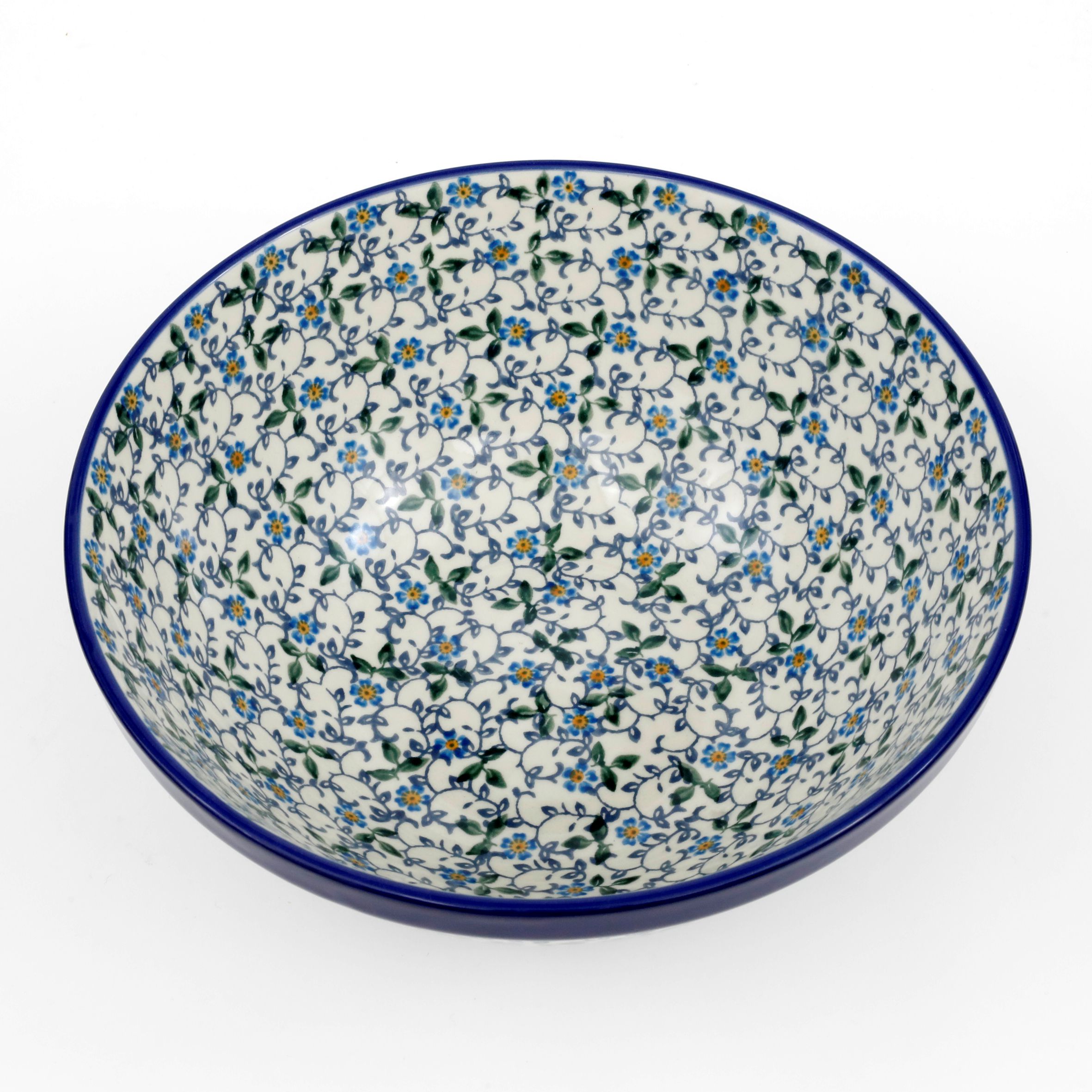Miska ceramiczna 056 h-10cm  2089X Niezapominajki
