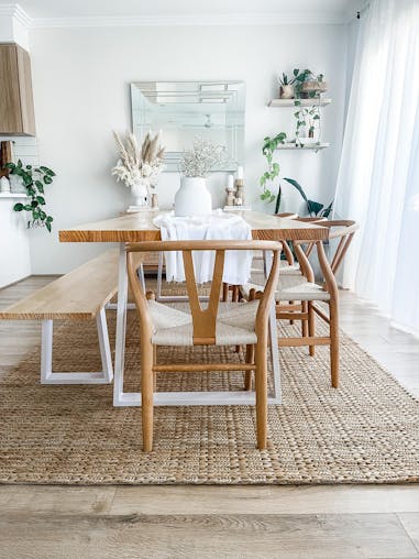 Amare Natural Braided Jute Rug