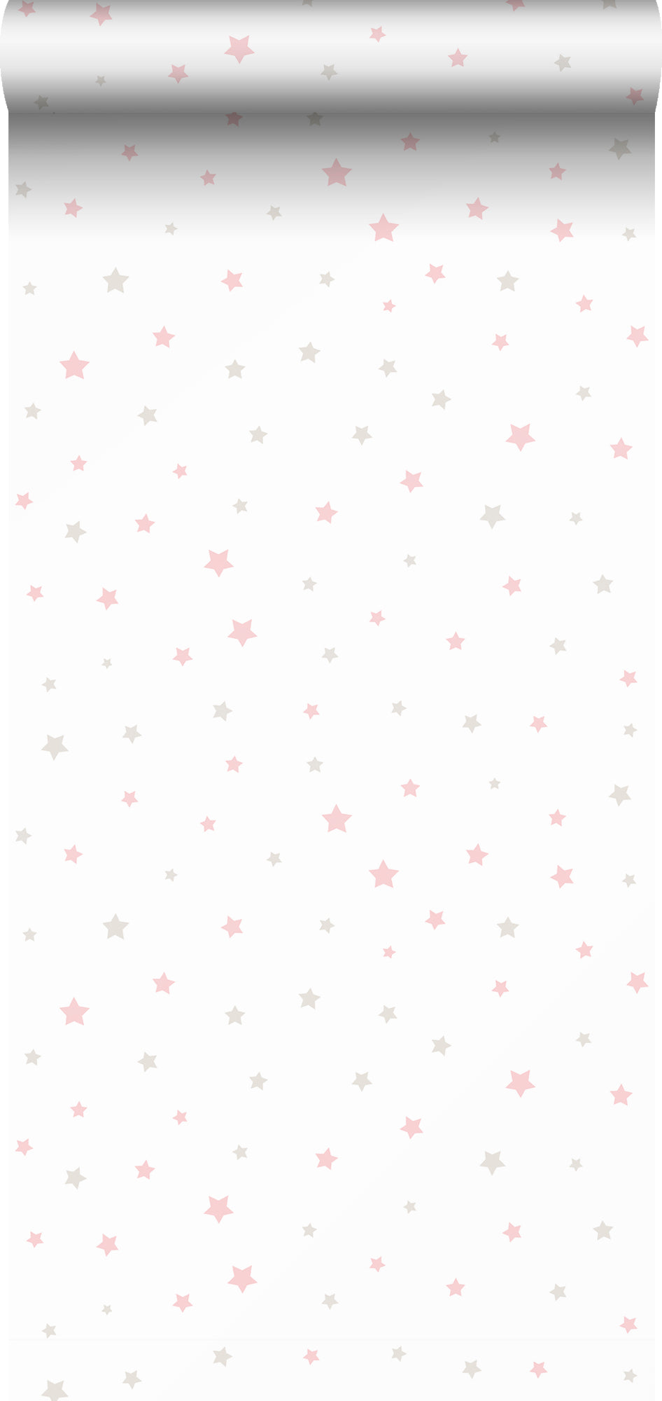 Sanders & Sanders behang sterretjes oudroze, beige en wit - 53 cm x 10 m - 640456