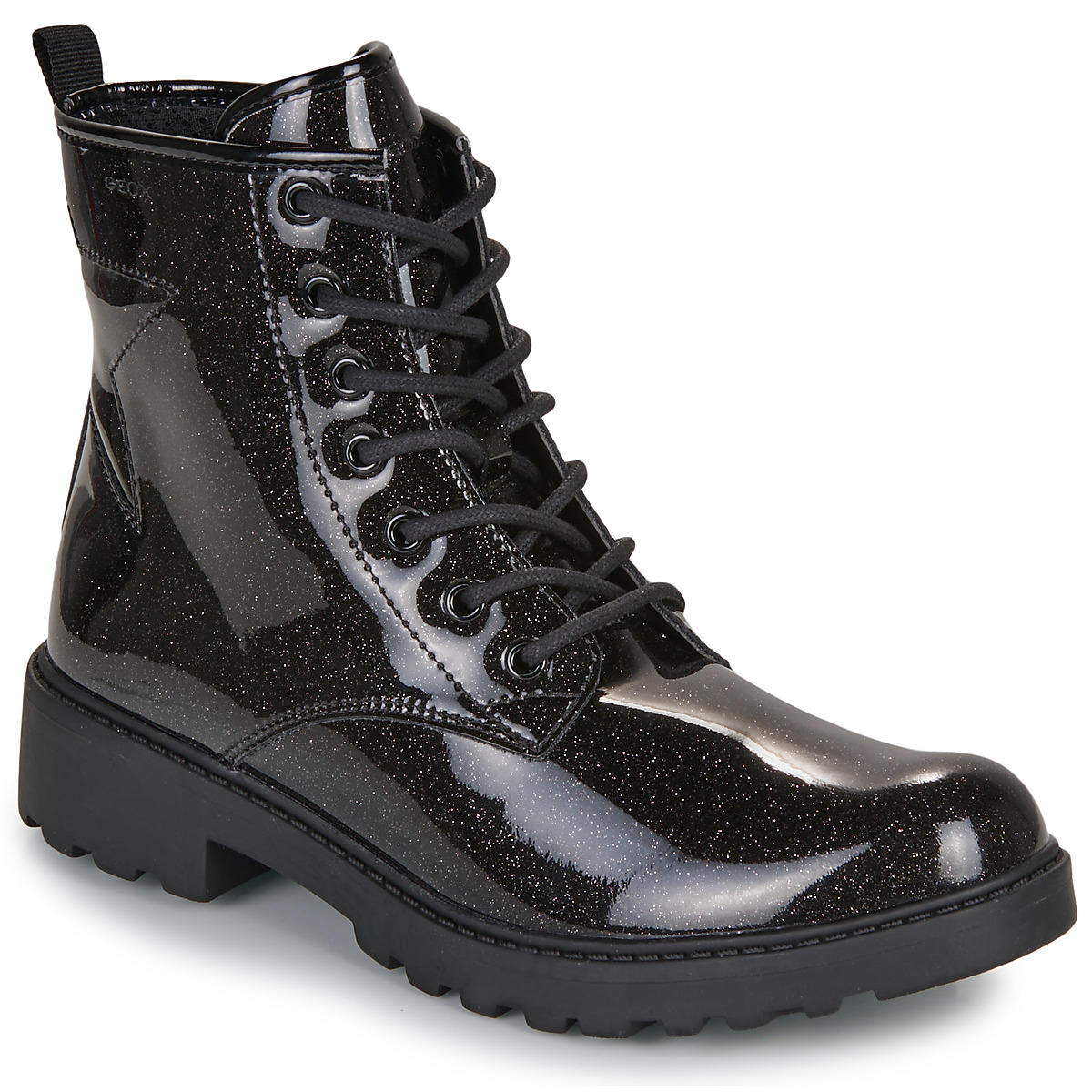 Geox - J CASEY GIRL GLITTER - Black