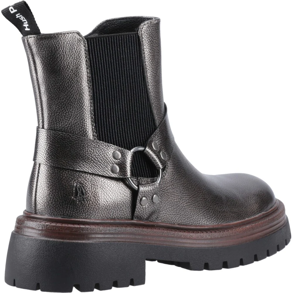 Hush Puppies Raye Buckle Boot Leather