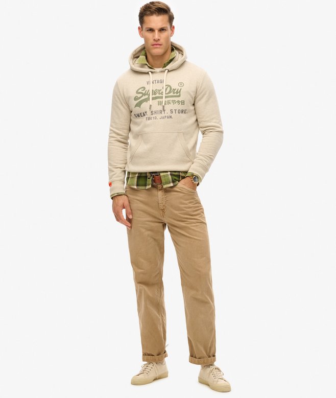 Vintage Logo Heritage Relaxed Hoodie