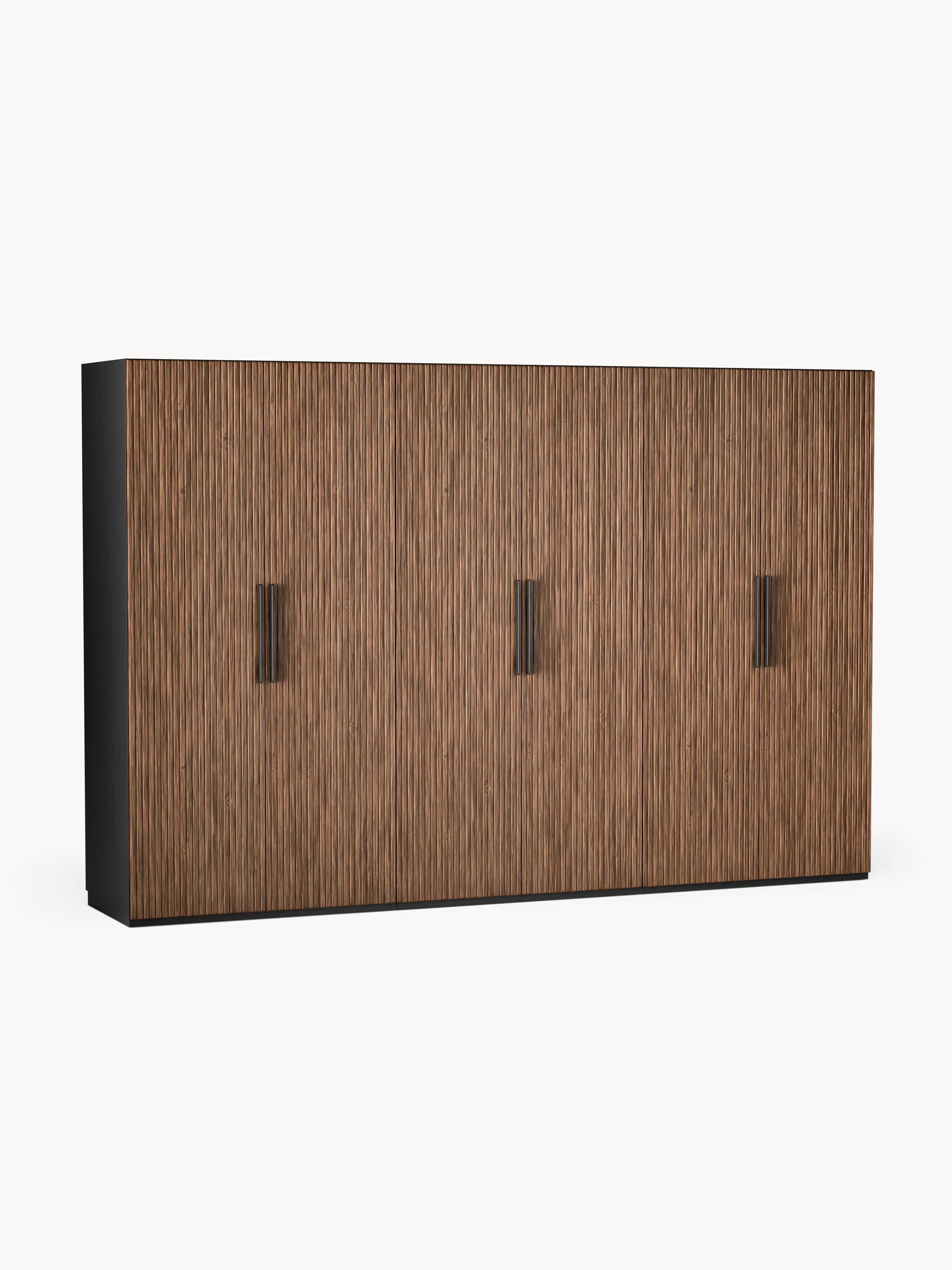 Modularer Drehtürenschrank Simone, 300 cm Breite, in verschiedenen Größen