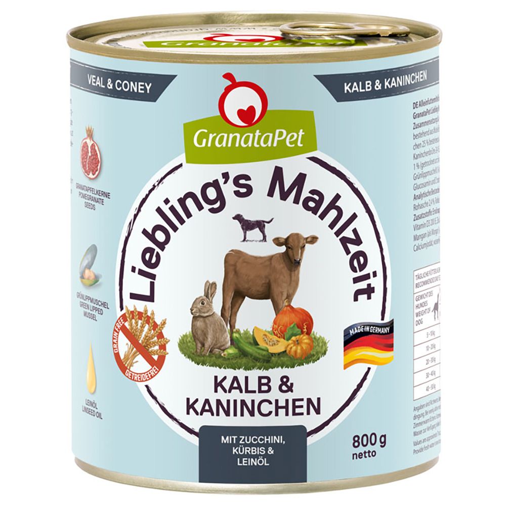 GranataPet Liebling's Mahlzeit 6 x 800g