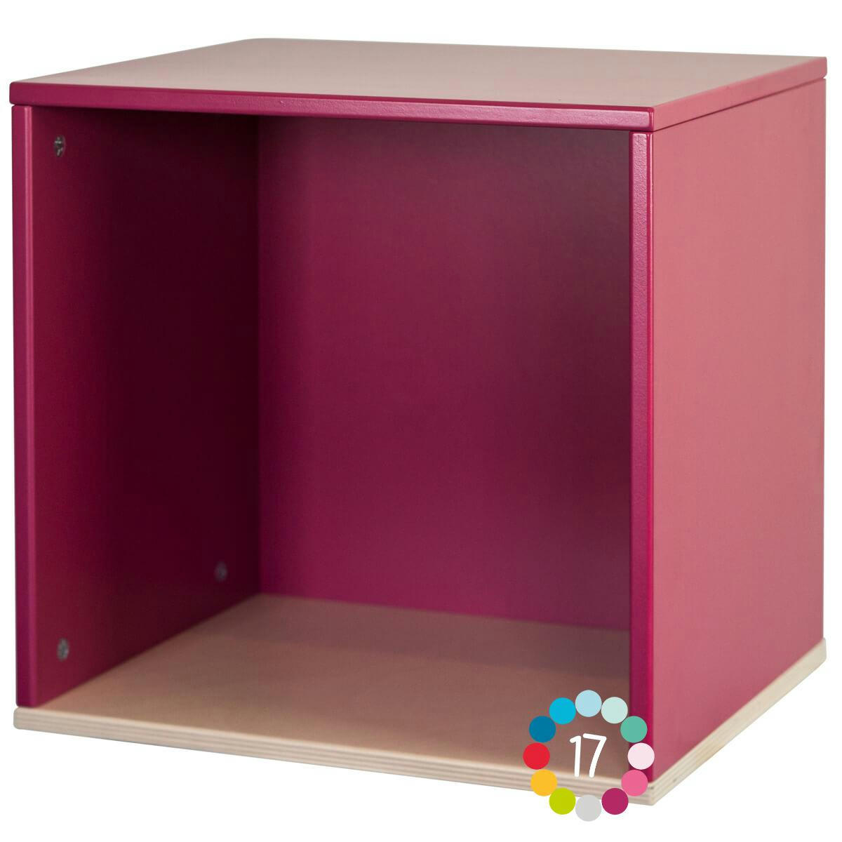 COLORFLEX - Cube mural prune