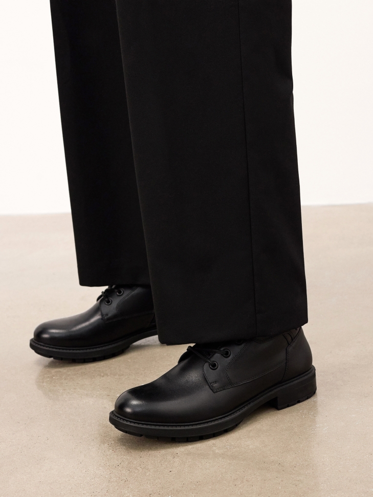 Leather boots with Thinsulate membrane