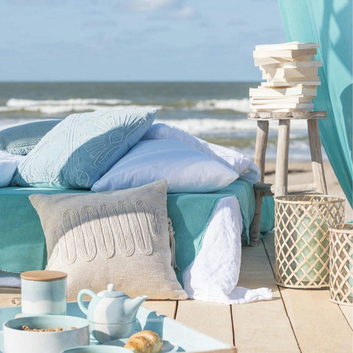 OAKY - Tabouret bar ethnique 80cm chêne naturel