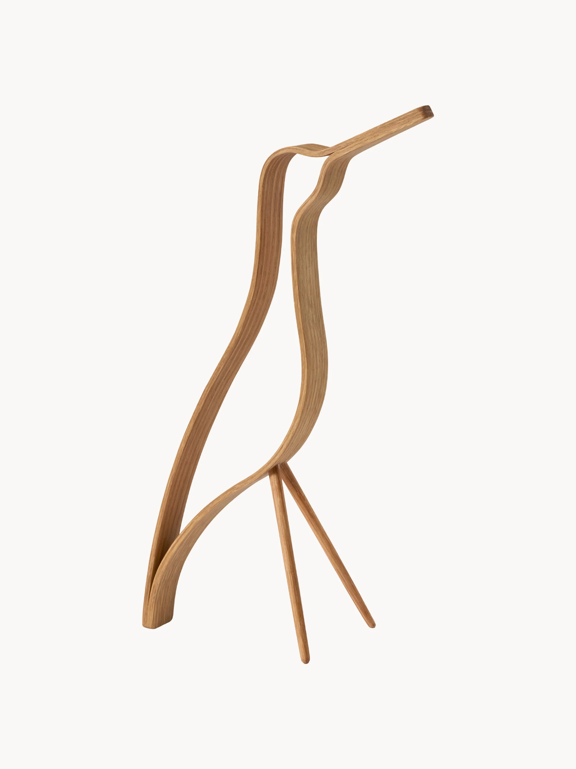 Handgefertigtes Deko-Objekt Woody Bird