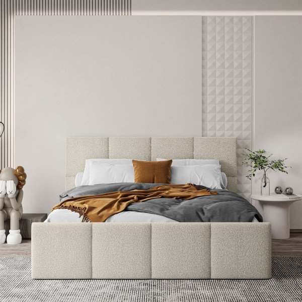 Łóżko AVA z pojemnikiem 90x200 Ascot Pearl
