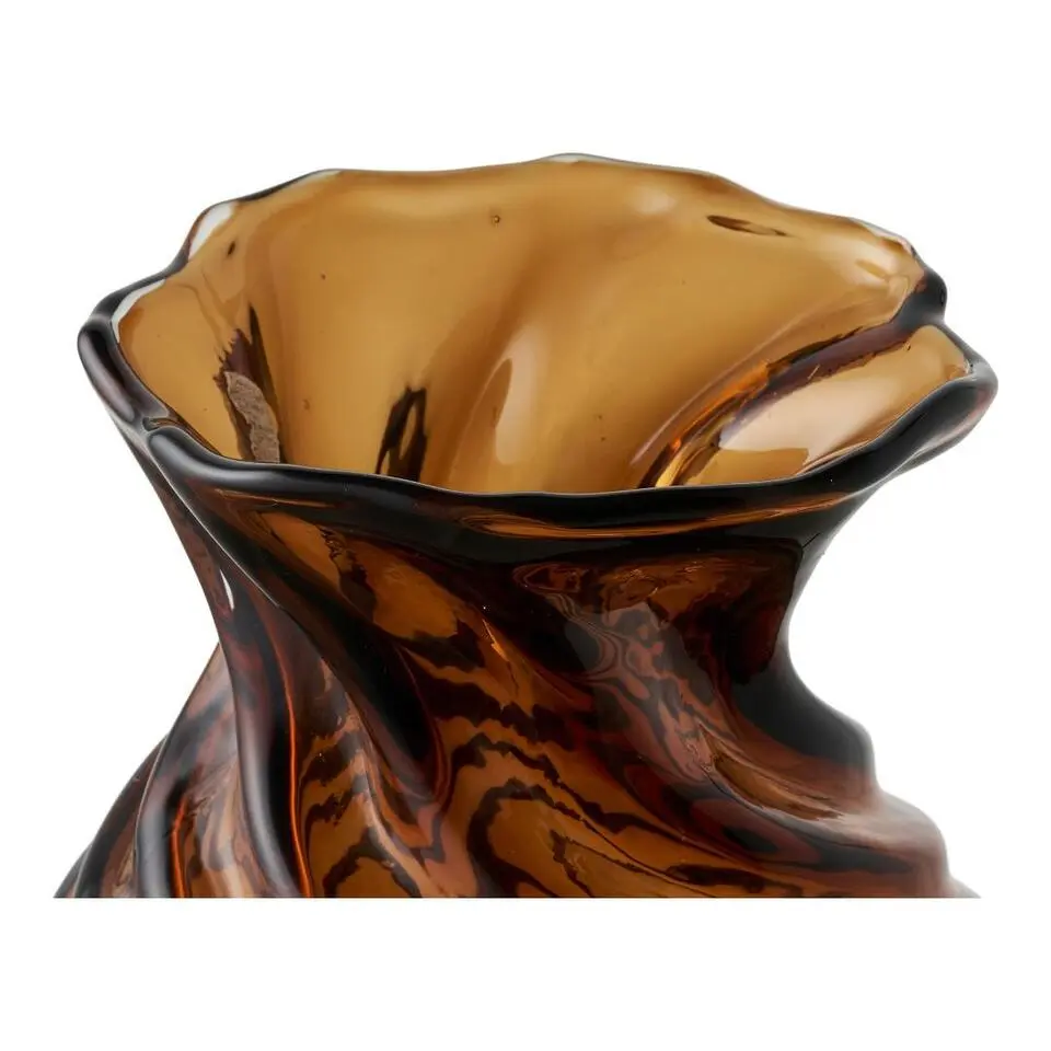 Hioshop Ruth vaas &Oslash;16cm bruin