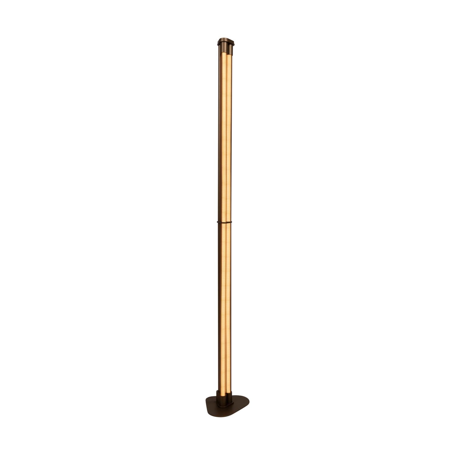 Lucide JANDERIN Vloerlamp - Champagne kleur