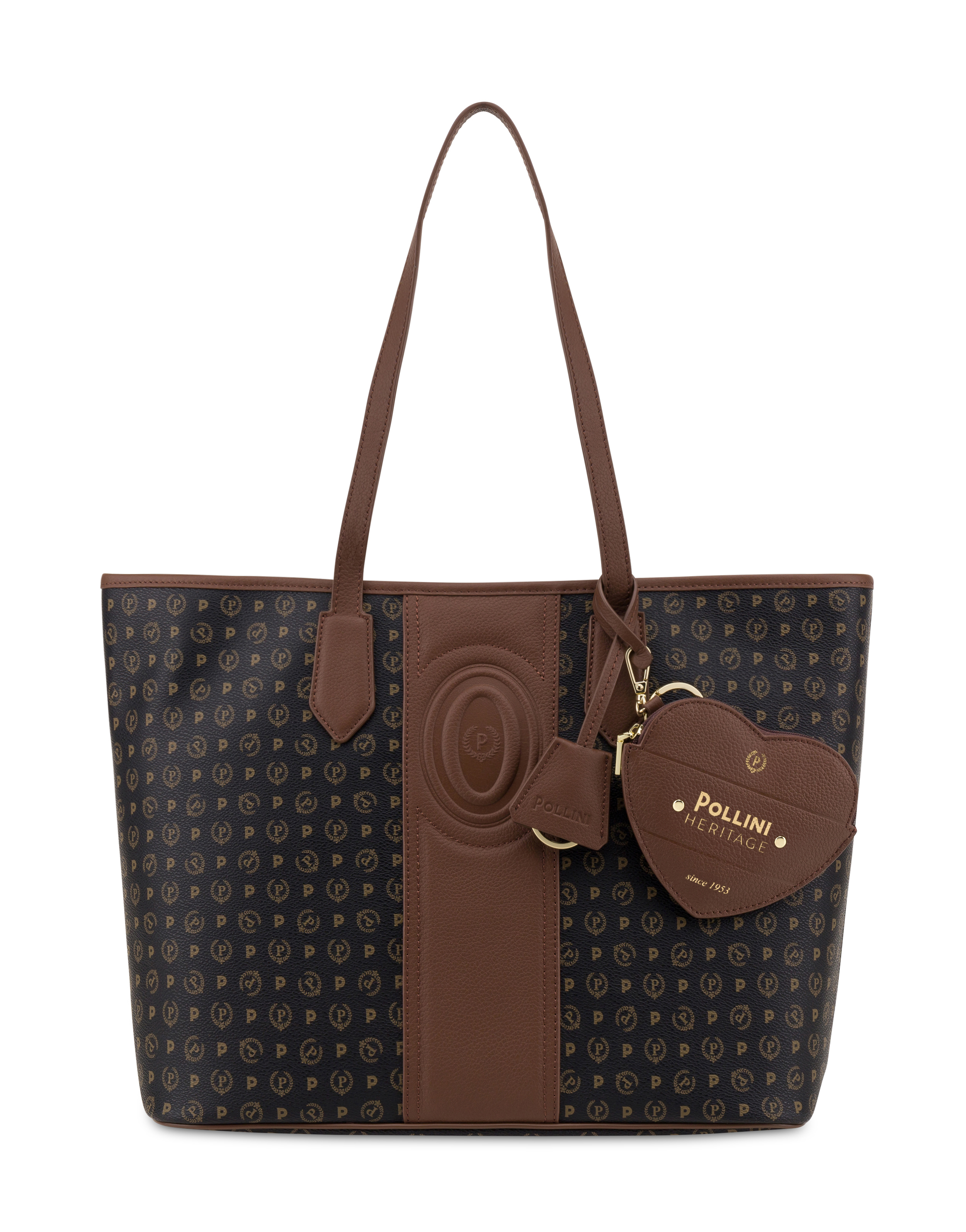 Shopping Bag Heritage 70 Nero/marrone.