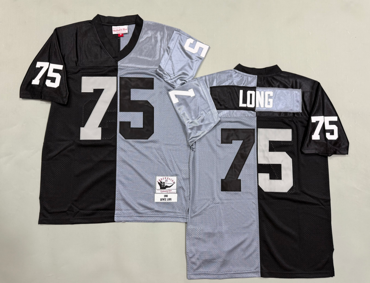 Howie Long Las Vegas Raiders Authentic Split Throwback Retired Player Jersey