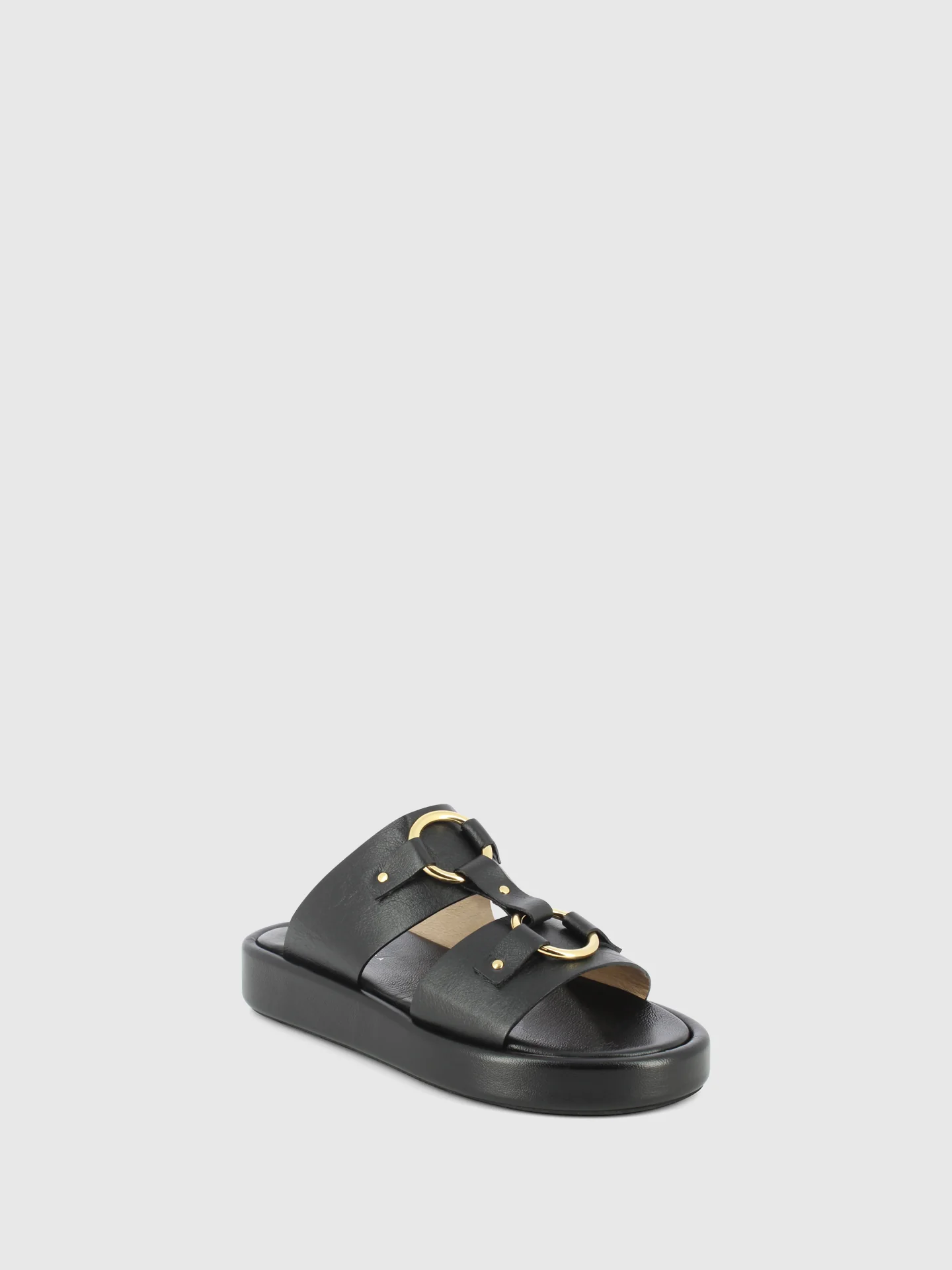 Chinelos de Plataforma em Preto