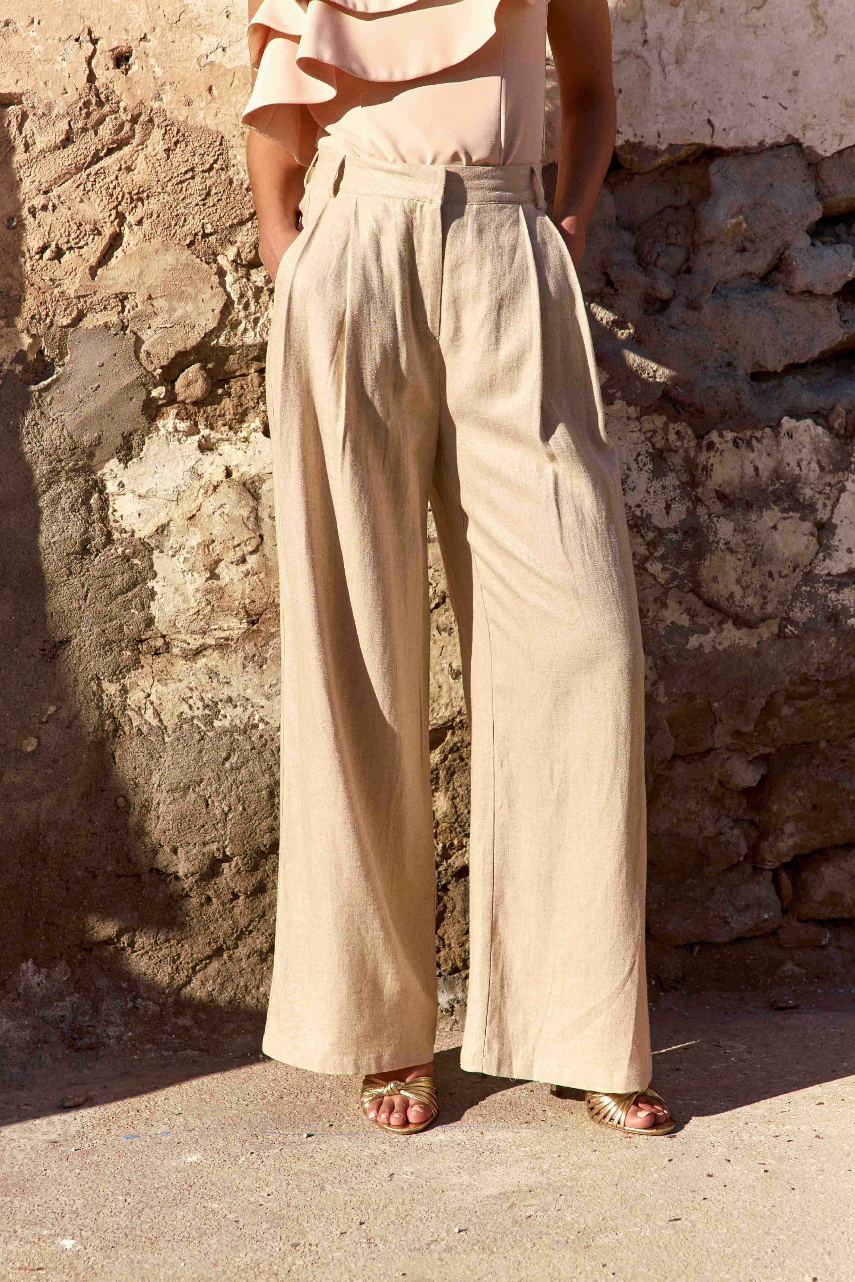 Palina - Pantalon large