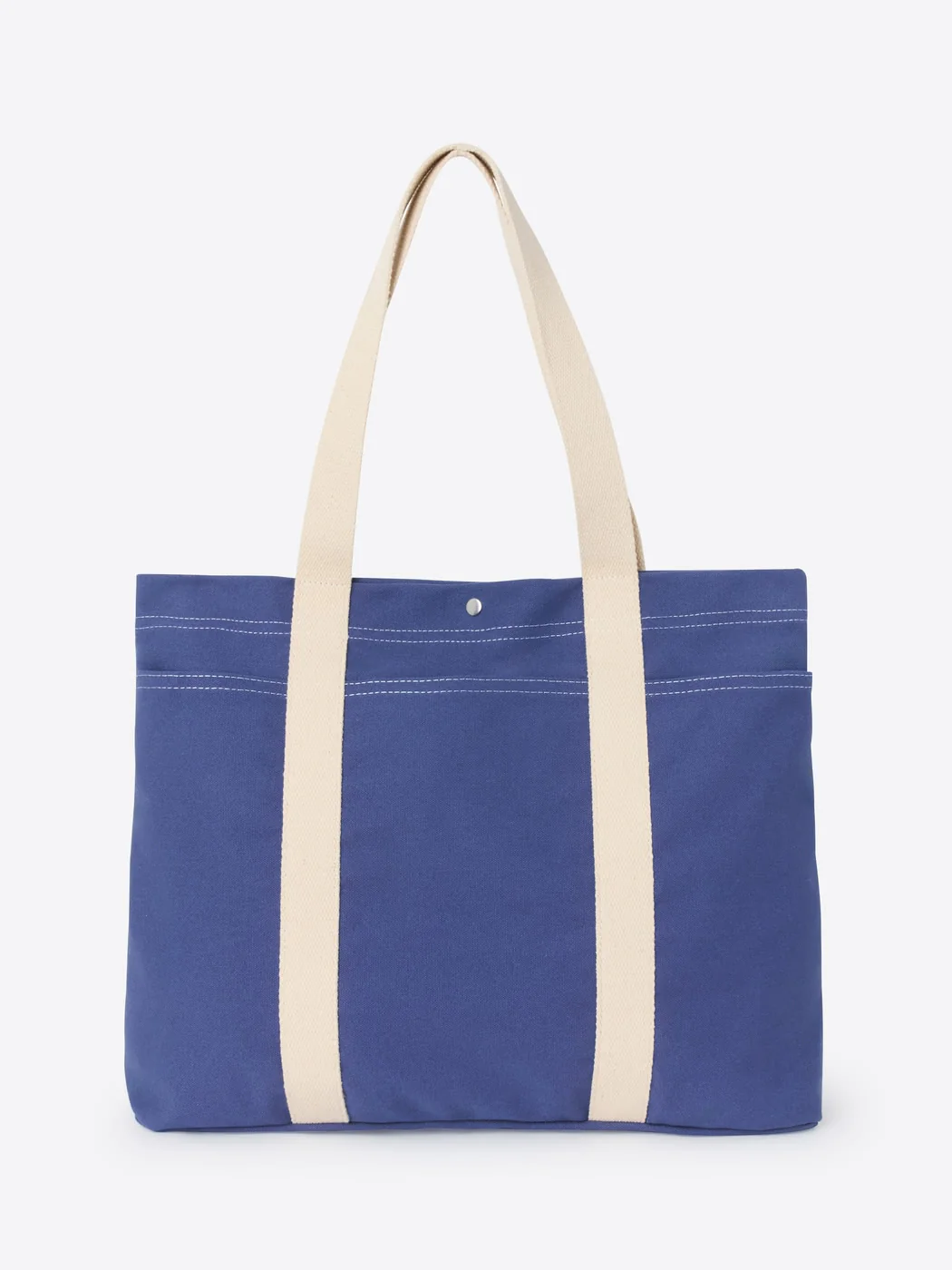 Tote bag en toile bicolore - L'atelier