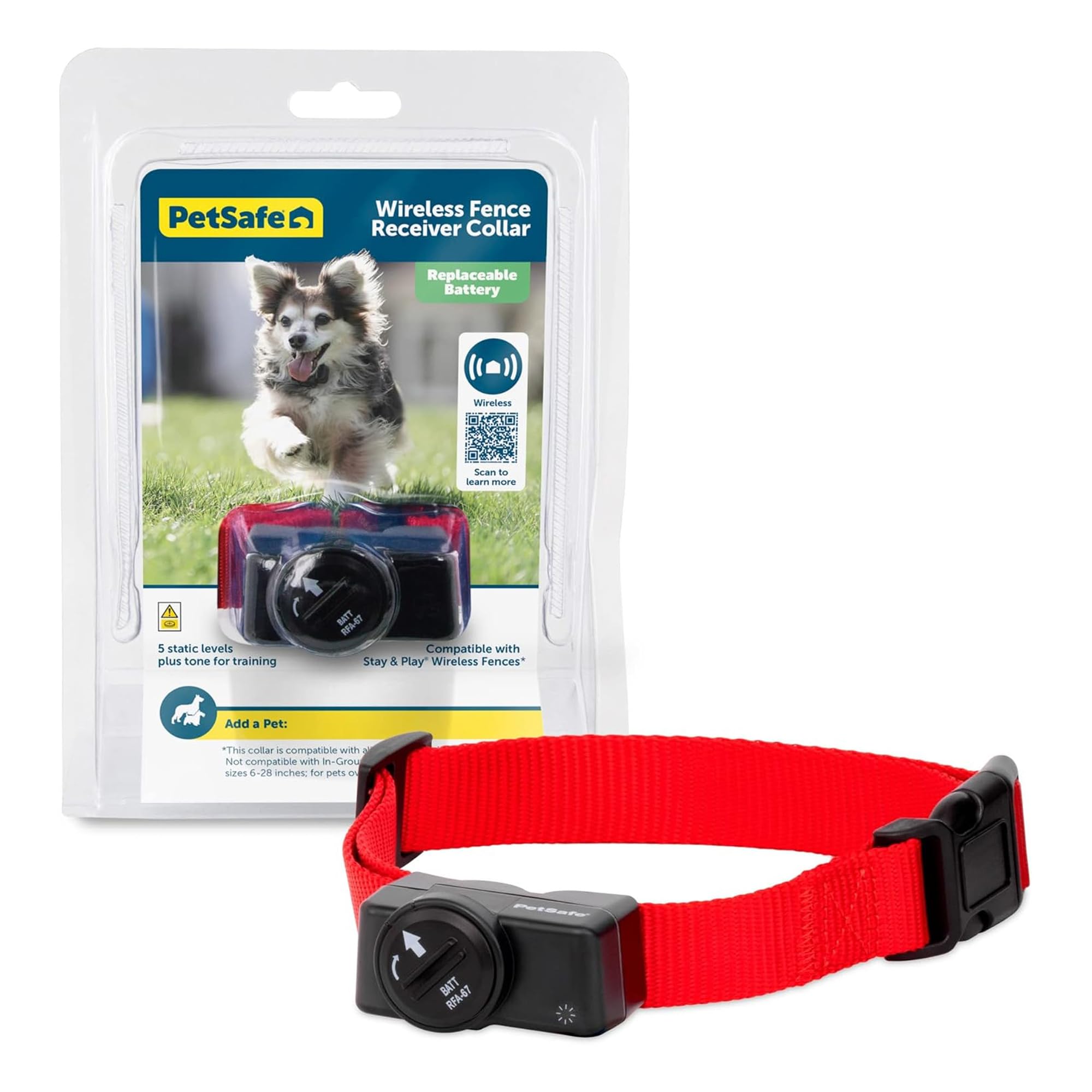 PETSAFE Wireless Pet Containment System Receiver Collar
