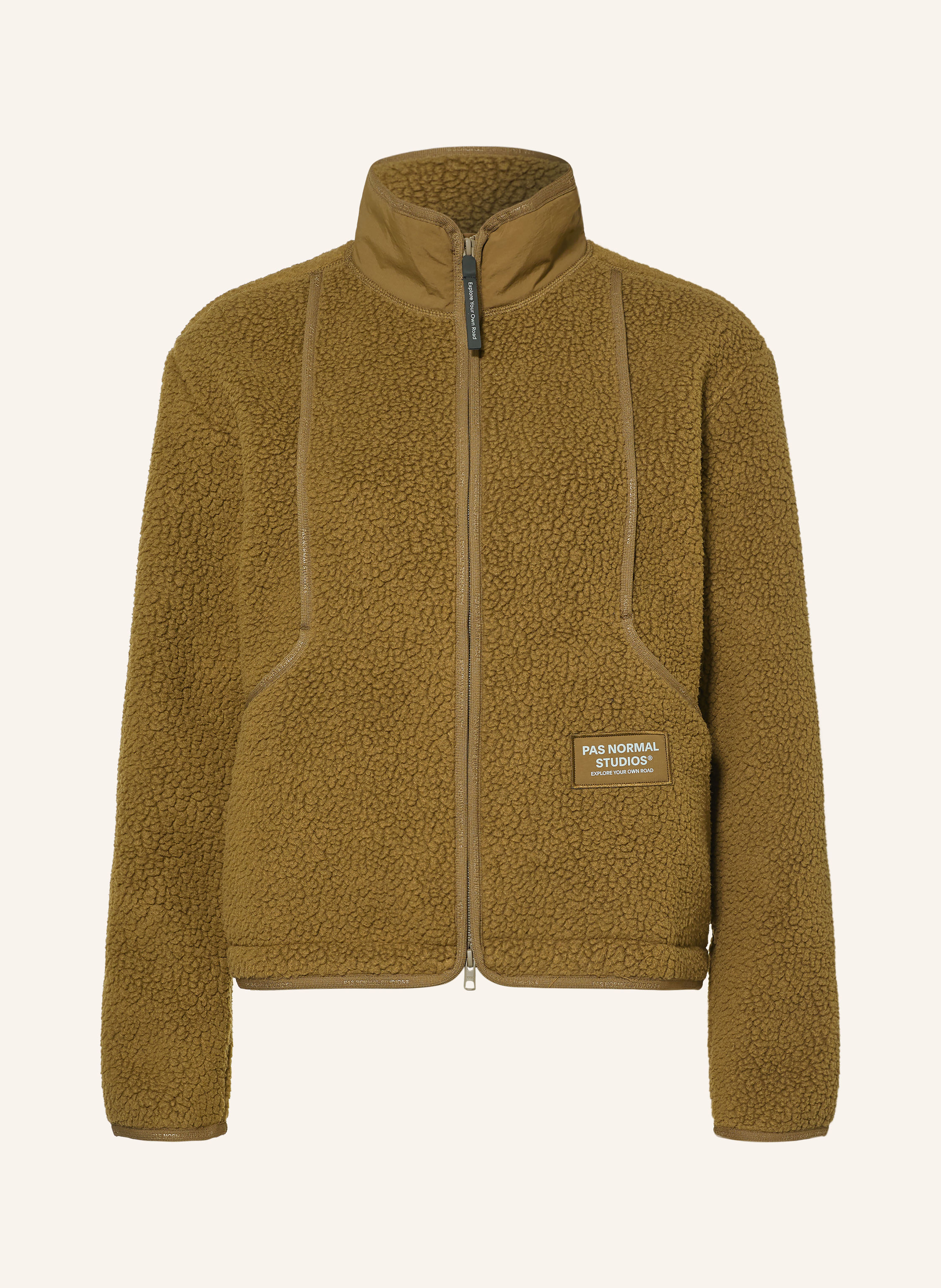 PAS NORMAL STUDIOS Teddyfell-Jacke OFF RACE