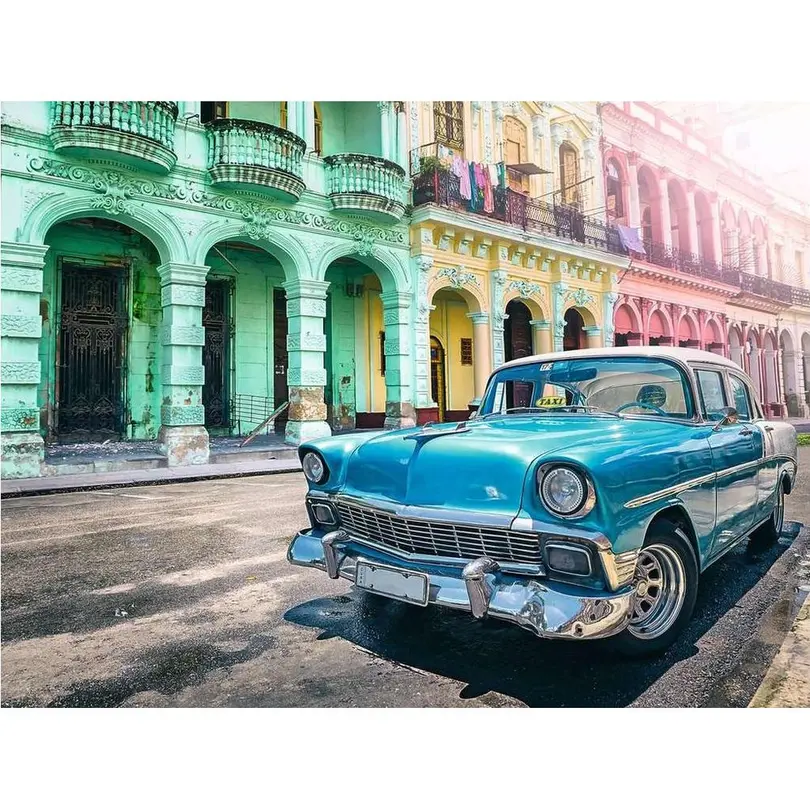 Puzzle Cuba Cars