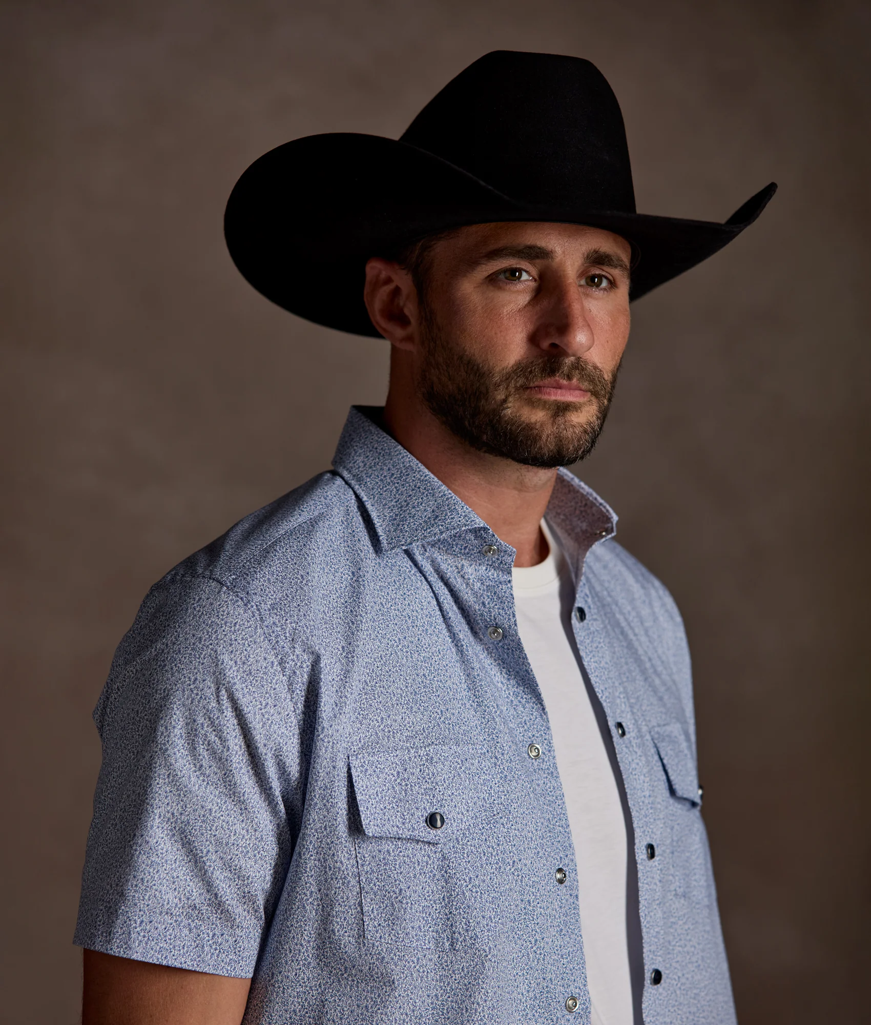 Austin Modern Fit - Blue Floral