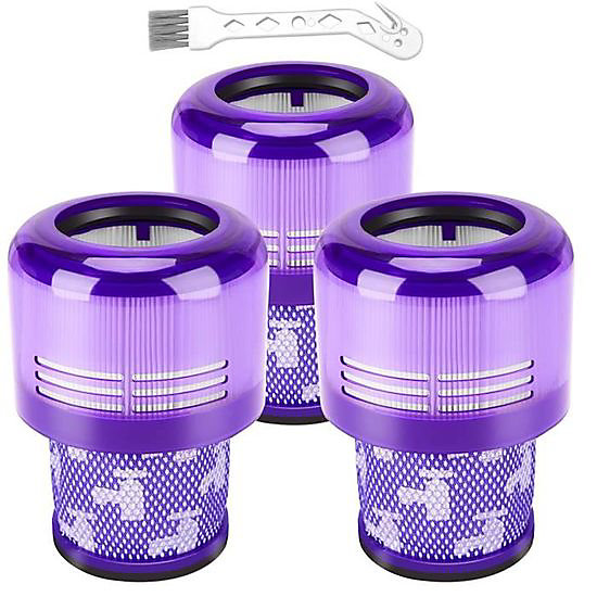 Pack 3 Filtres Allotech compatible pour aspirateur DYSON V11