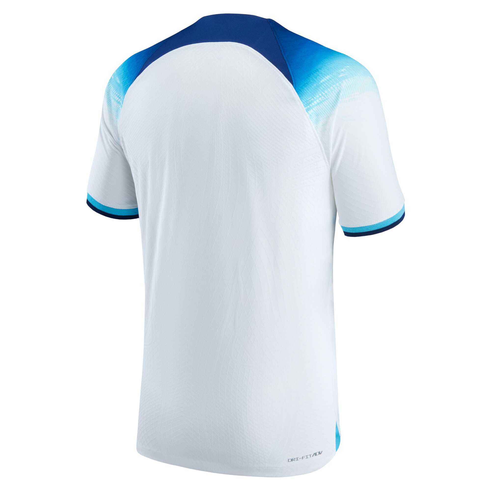 Custom England National Team Nike 2022/23 Home Authentic Blank Jersey - White