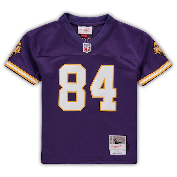 Randy Moss Minnesota Vikings Male Preschool 1998 Retired Legacy Jersey - Purple
