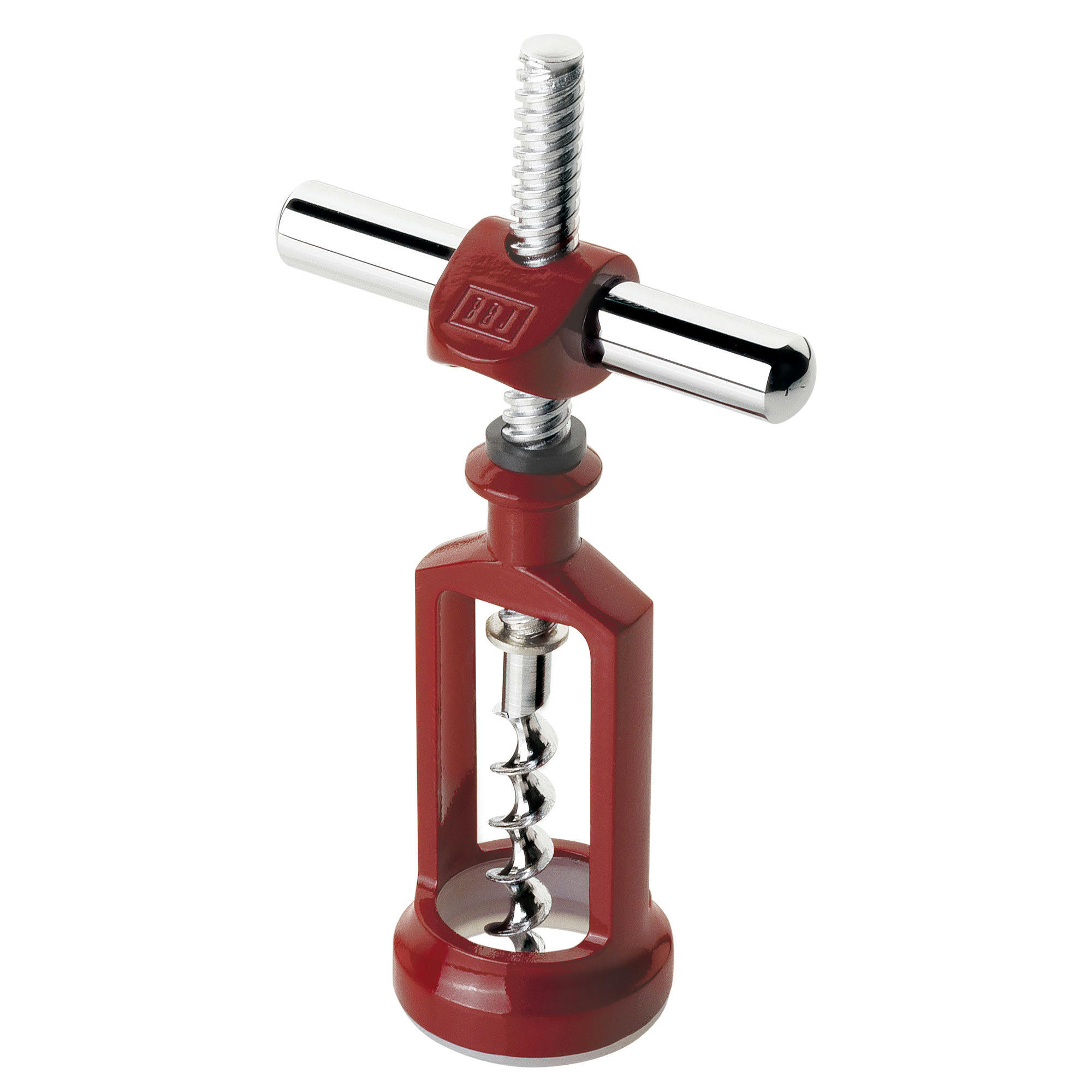 BODEGA LUX - Tire-bouchon à main - peinture métallique Rouge Cerise