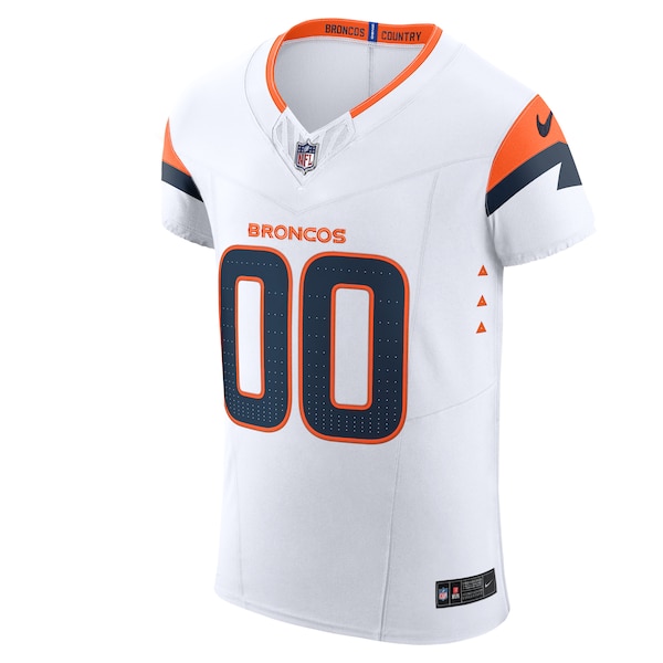 Denver Broncos Nike Vapor F.U.S.E. Elite Custom Jersey - White