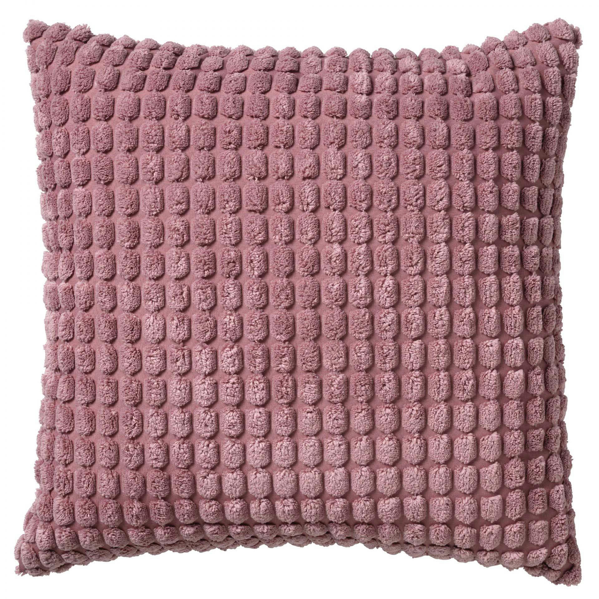 - Housse de coussin rose en velours-45x45 cm uni