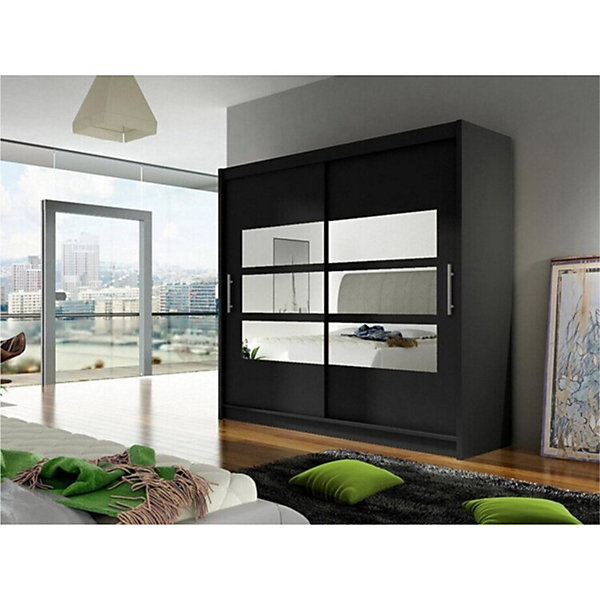 Armoire Closico Pallor III, Nombre d'étagères: 5, 215x180x58cm