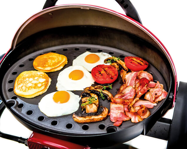 Ziegler & Brown Single Burner Portable Grill Cast Iron Full Hotplate