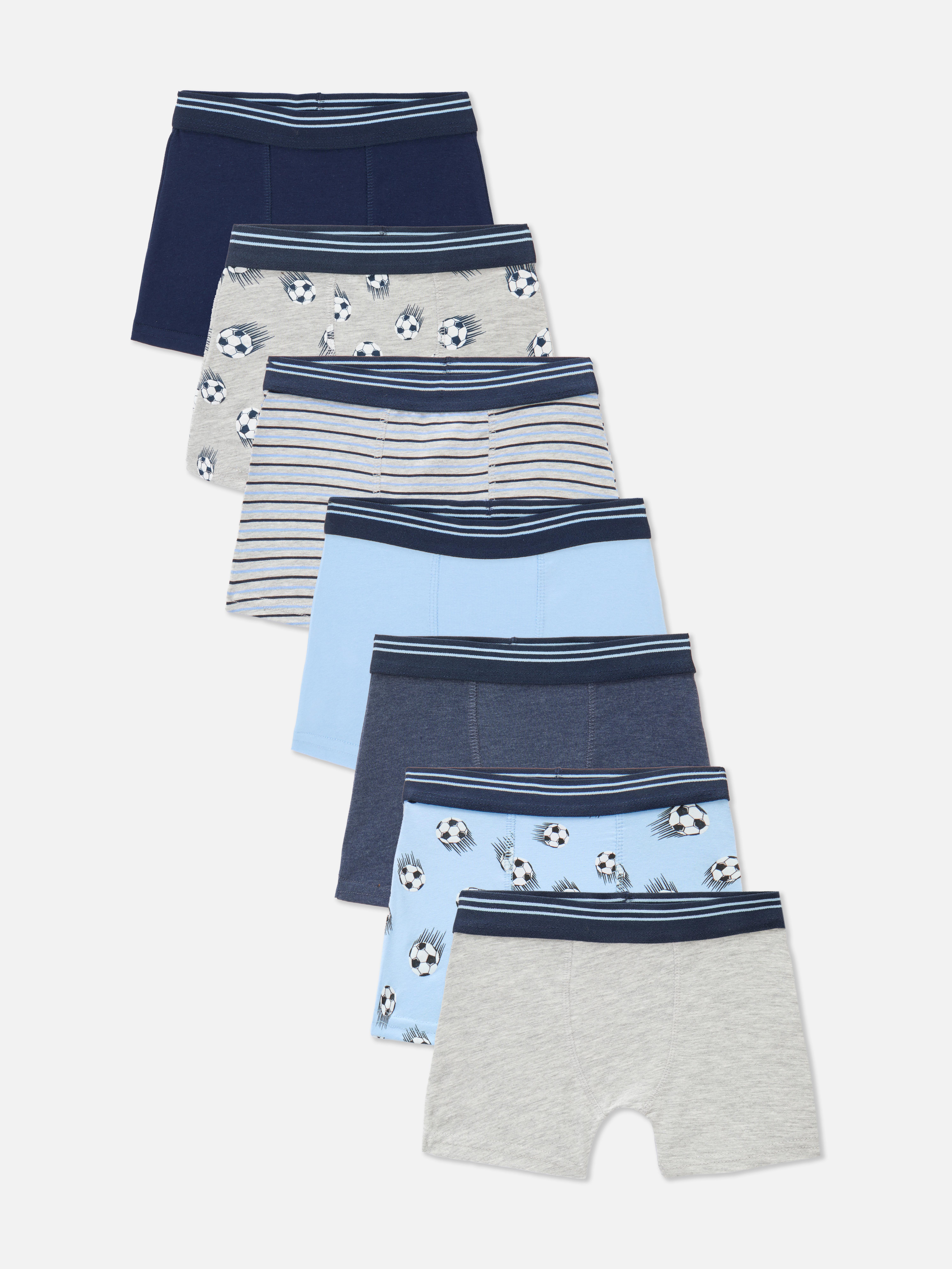 2-15yrs | 7pk Soccer Graphic Trunks