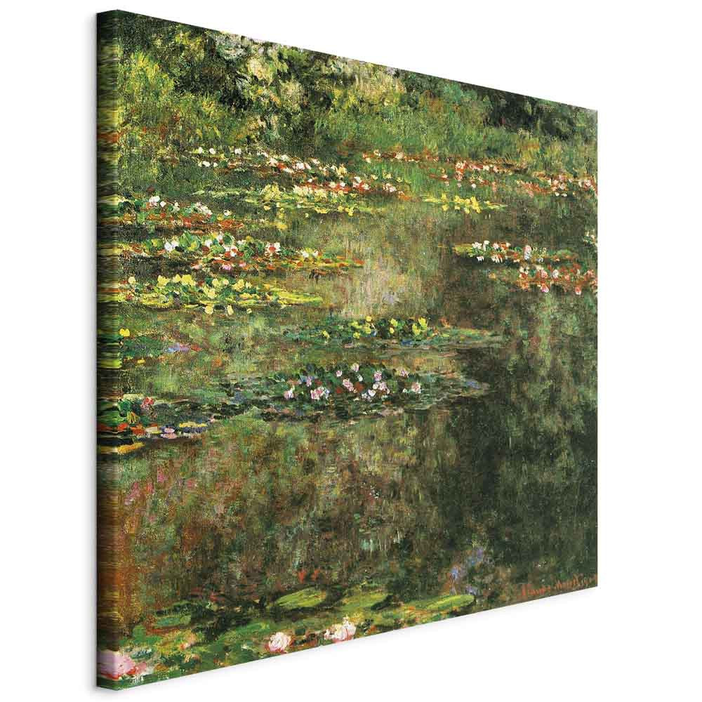 Obraz Staw z nenufarami 40 x 40 cm