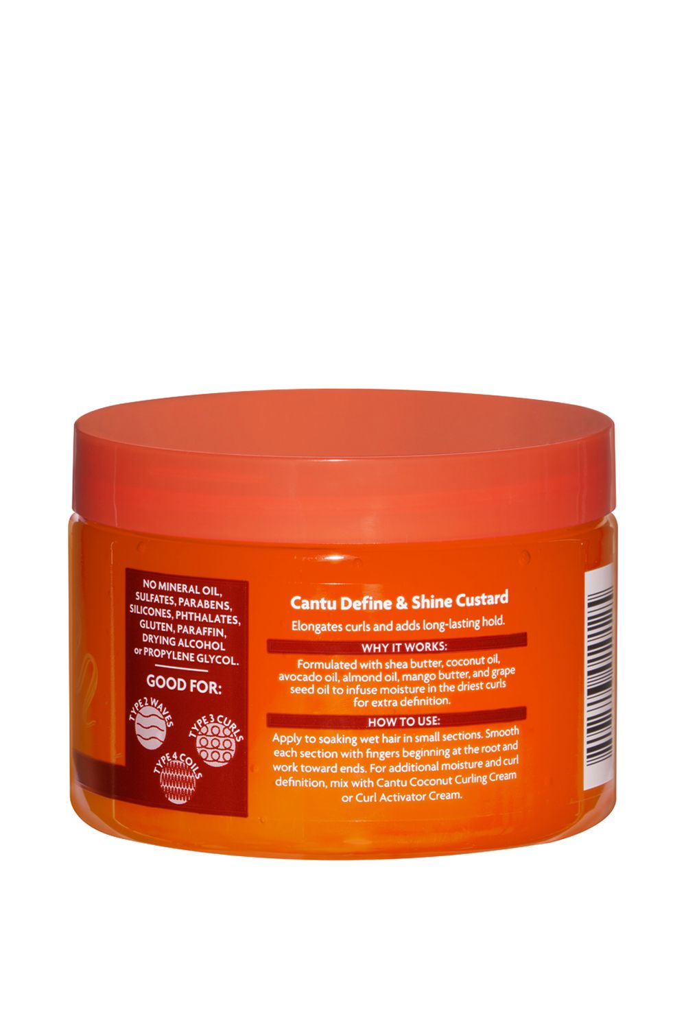 Cantu Define & Shine Custard 340g